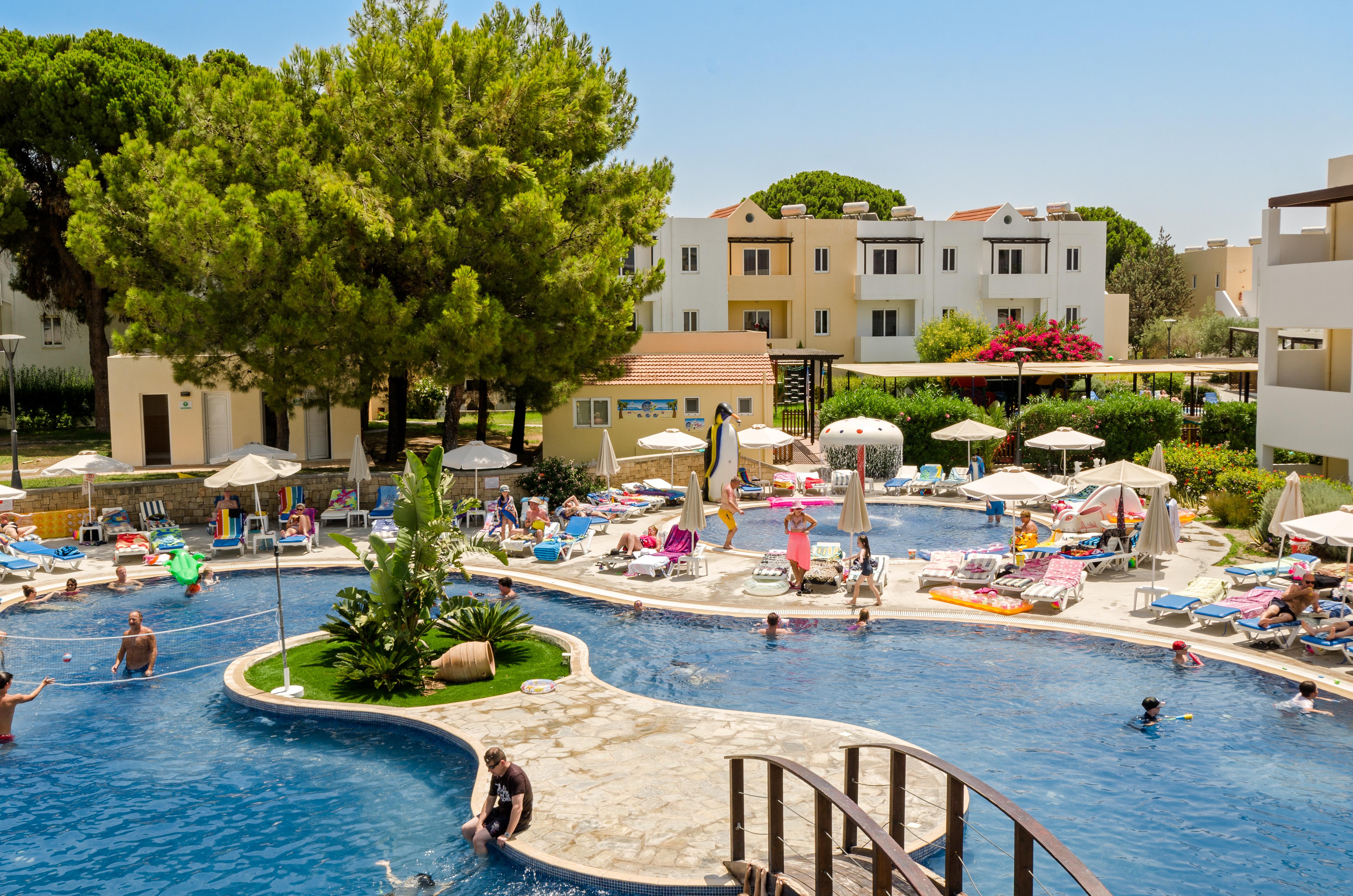 Matina Pefkos Aparthotel Pefki  ภายนอก รูปภาพ
