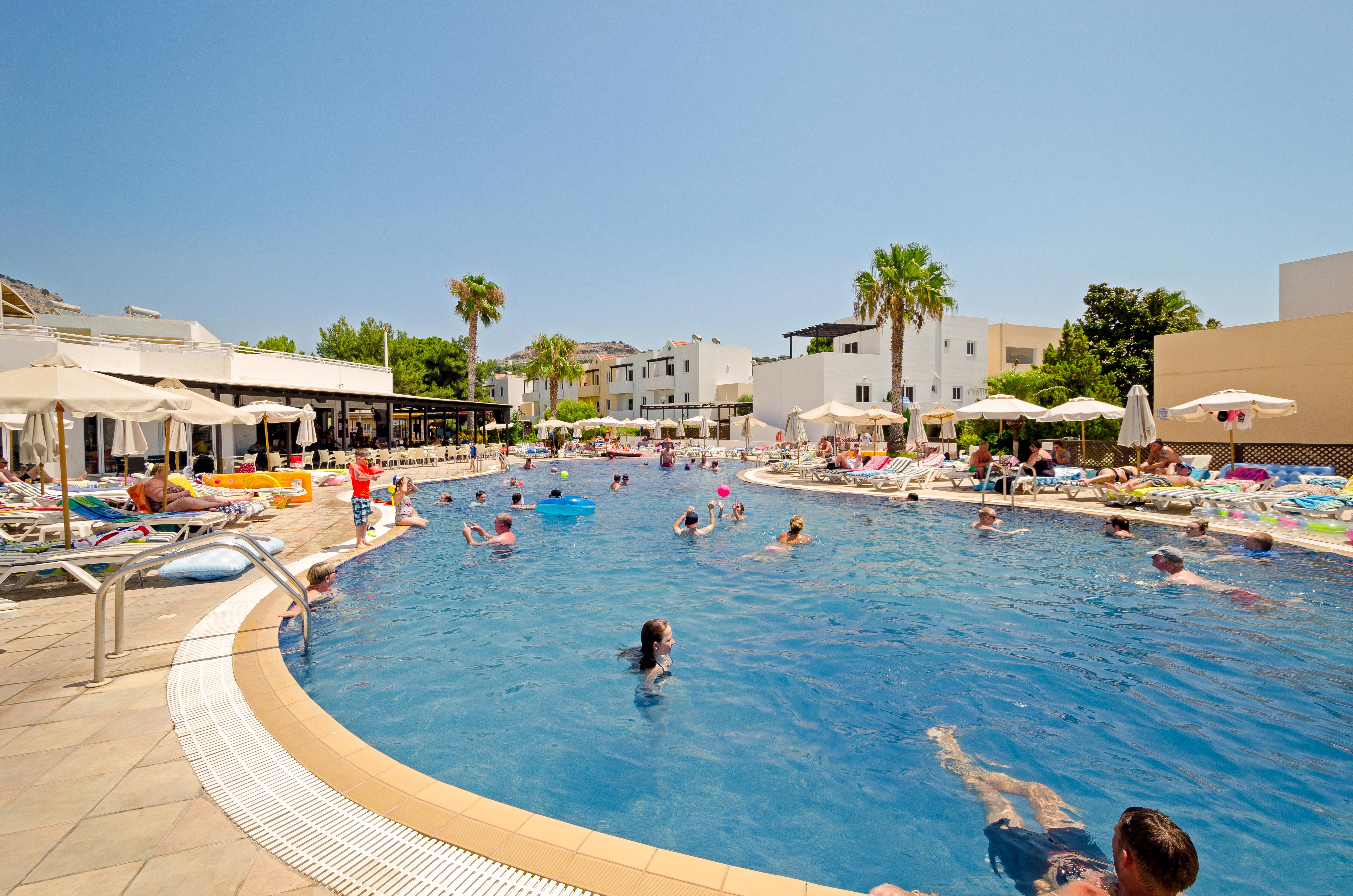 Matina Pefkos Aparthotel Pefki  ภายนอก รูปภาพ