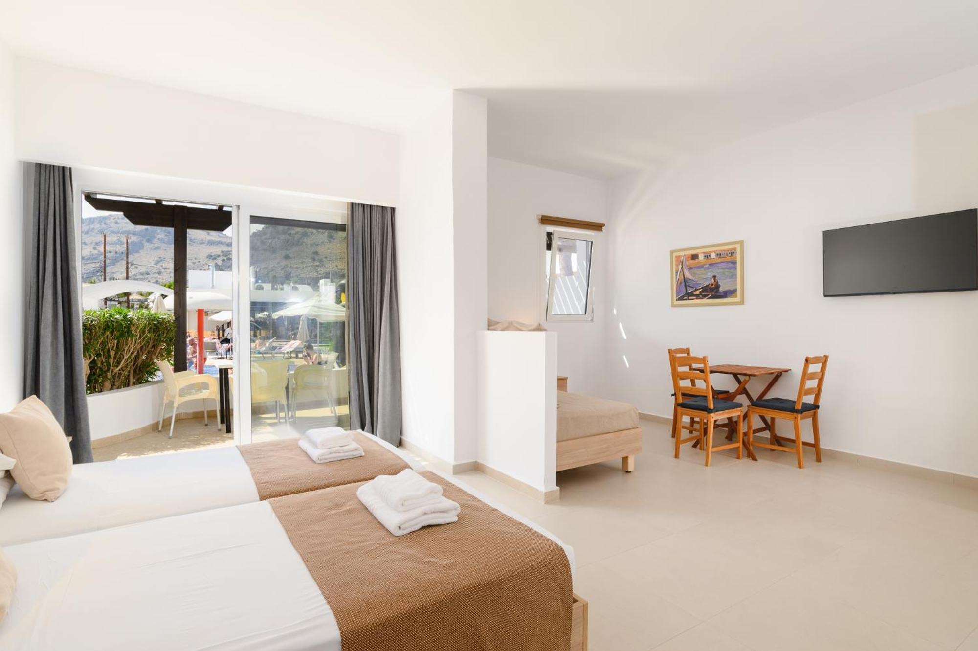Matina Pefkos Aparthotel Pefki  ภายนอก รูปภาพ